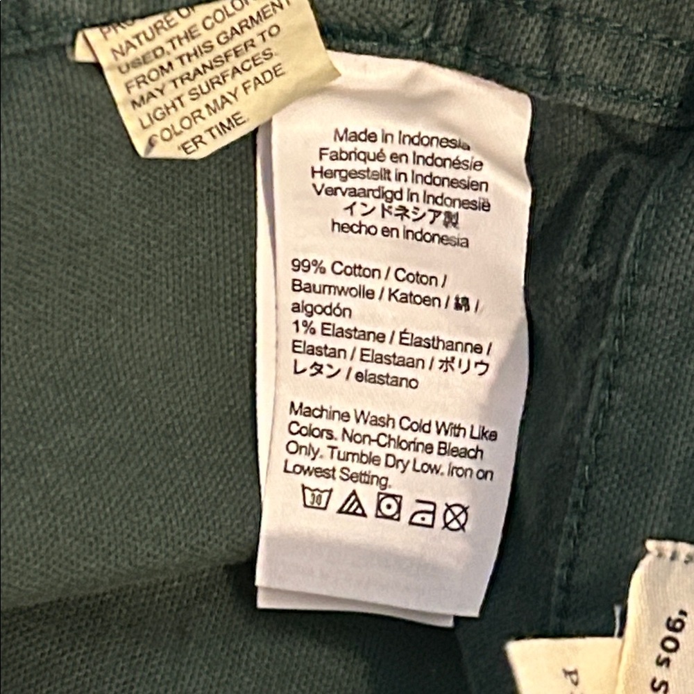 NWT Madewell The Petite '90s Straight Cargo Pant in Garment-Dyed Canvas 31 P - Picture 11 of 12